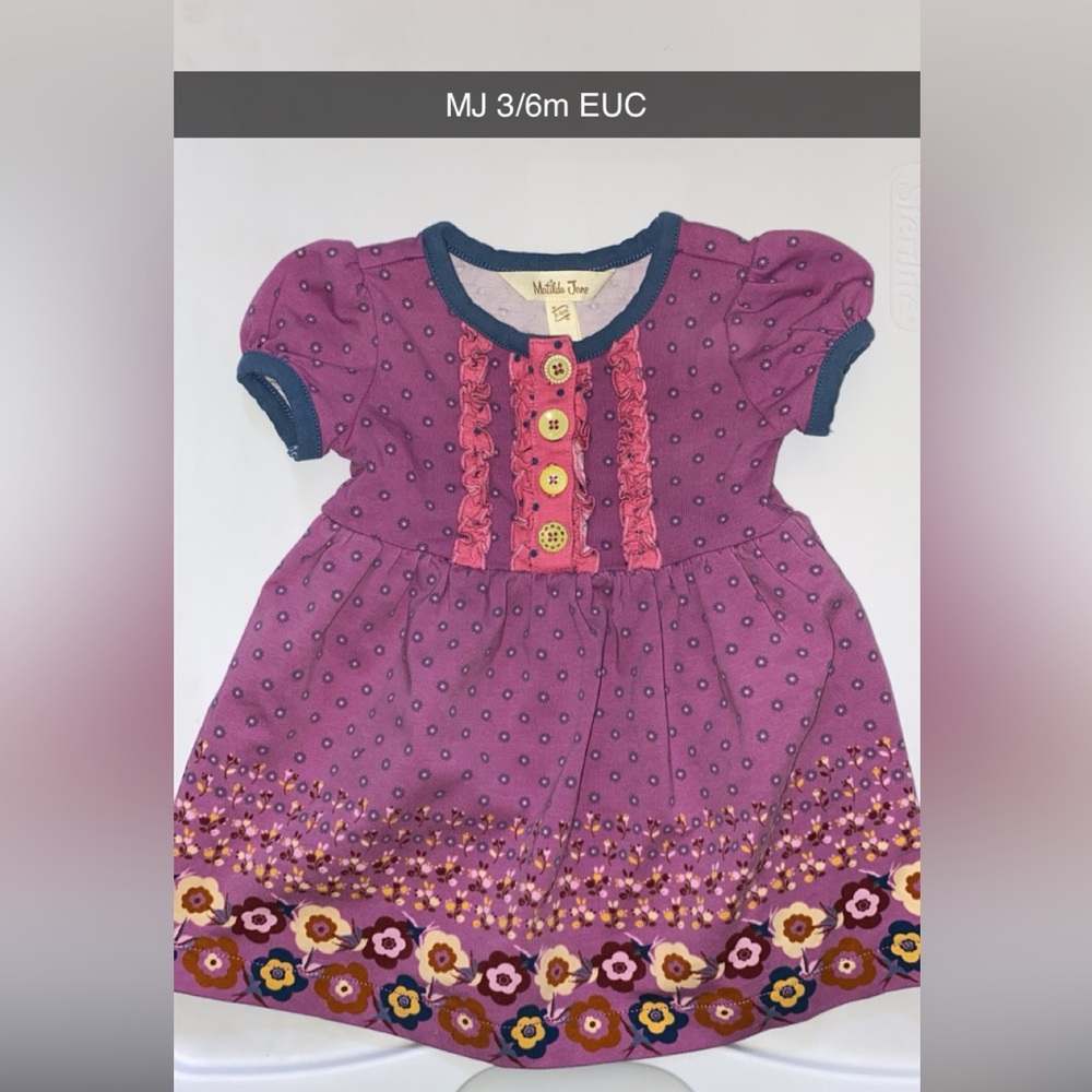 Matilda Jane 3/6m dress EUC